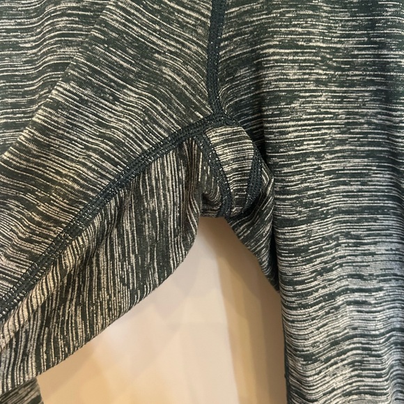 Aerie Leggings Womens Medium Green High Rise Chill Play Move Heathered Yoga Gym - Picture 3 of 5